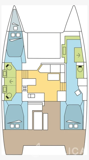 Astréa 42 - Yacht Charter Sailica