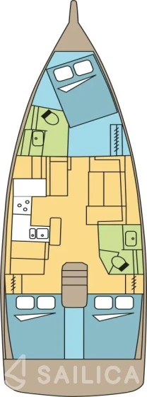 Sun Odyssey 410 - Yacht Charter Sailica