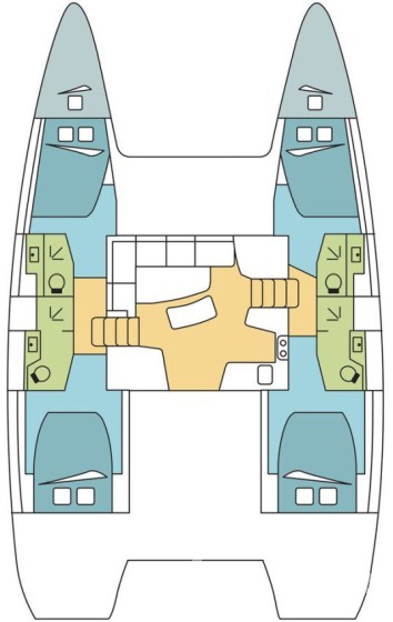 Lagoon 42 - Yacht Charter Sailica