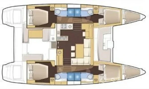 Lagoon 450  Flybridge - Yacht Charter Sailica