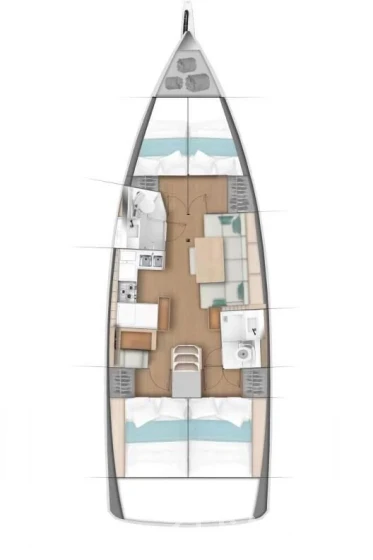 Sun Odyssey 440 - Yacht Charter Sailica