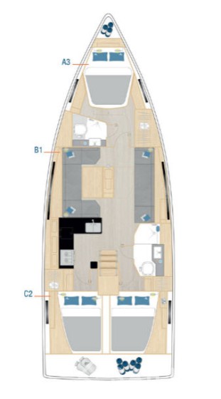 Hanse 410 - Yacht Charter Sailica