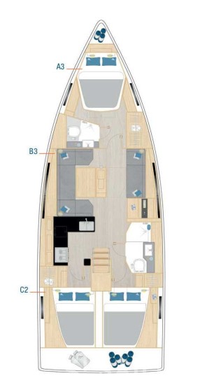 Hanse 410 - Yacht Charter Sailica