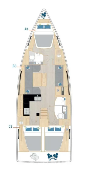 Hanse 410 - Yacht Charter Sailica