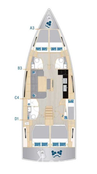 Hanse 460 - Yacht Charter Sailica