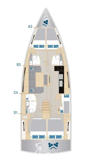 Hanse 460 - Yacht Charter Sailica