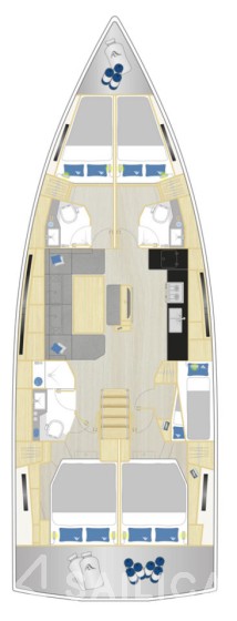 Hanse 460 - Yacht Charter Sailica
