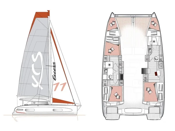 Excess 11 - Yacht Charter Sailica