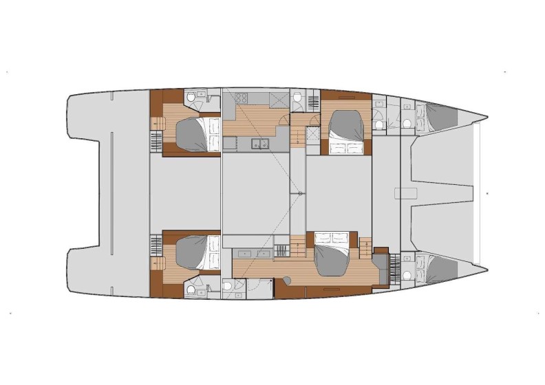 Fountaine Pajot - Photo #17 Fountaine Pajot - Yacht Charter Sailica