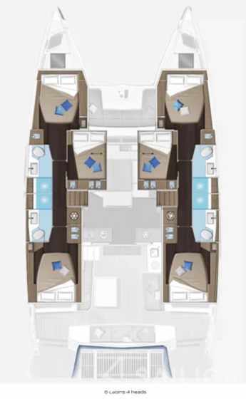 Lagoon 51 - Yacht Charter Sailica