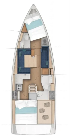 Sun Odyssey 380 - Yacht Charter Sailica