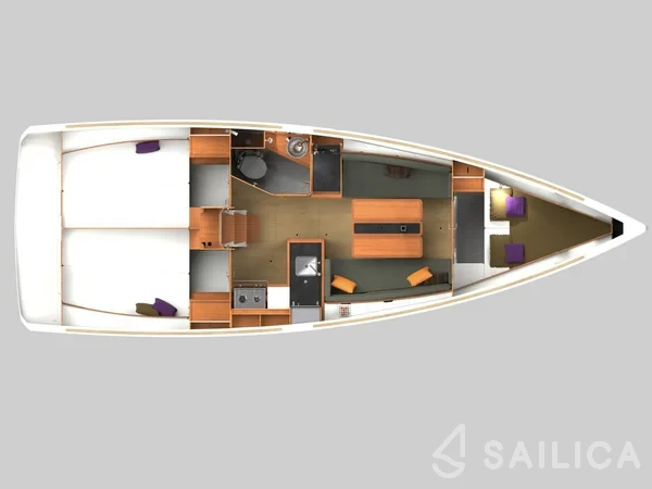 Sun Odyssey 349 - Yacht Charter Sailica