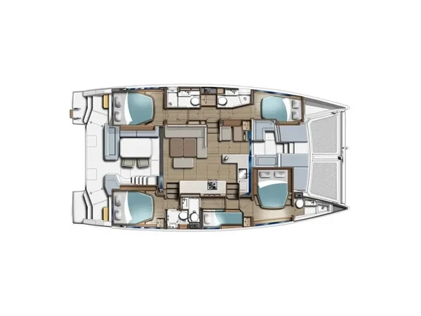 Moorings 4600 - Yacht Charter Sailica