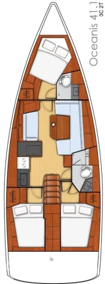 Oceanis 41.1 - Yacht Charter Sailica