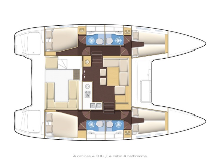 Lagoon 400 S2 - Yacht Charter Sailica