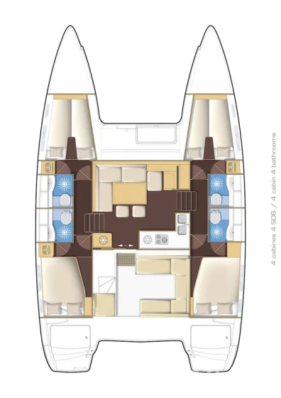 Lagoon 400 S2 - Yacht Charter Sailica