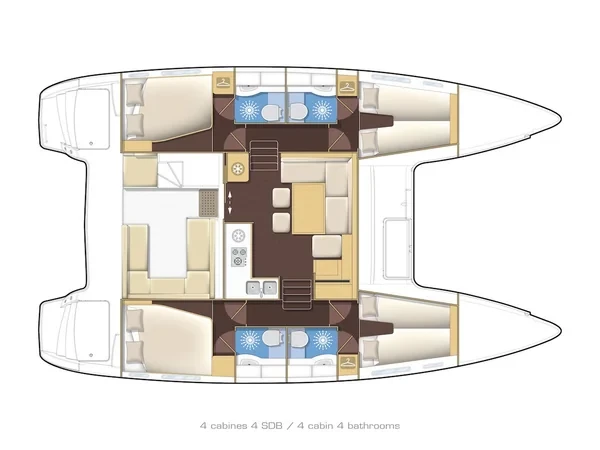 Lagoon 400 S2 - Yacht Charter Sailica