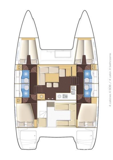 Lagoon 400 S2 - Yacht Charter Sailica