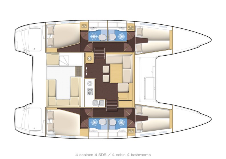 Lagoon 400 S2 - Yacht Charter Sailica