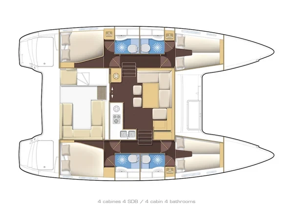 Lagoon 400 S2 - Yacht Charter Sailica