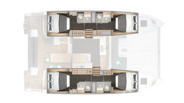 Lagoon 43 Power - Yacht Charter Sailica