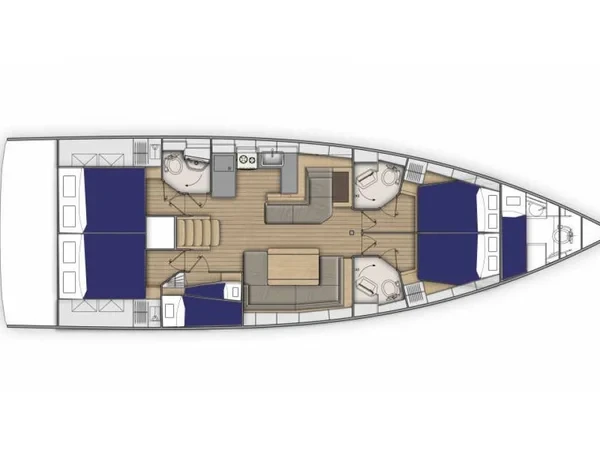 Oceanis 51.1 - Yacht Charter Sailica