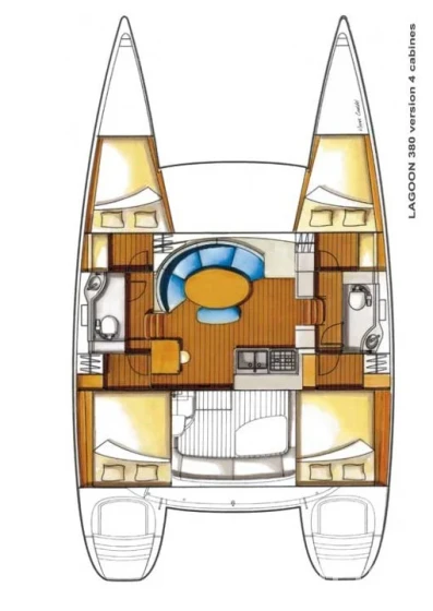 Lagoon 380 - Yacht Charter Sailica