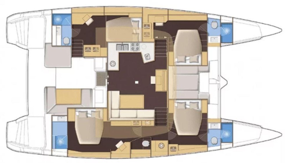 Lagoon 52 - Yacht Charter Sailica