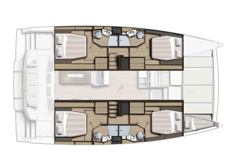 Bali 4.4 - Yacht Charter Sailica