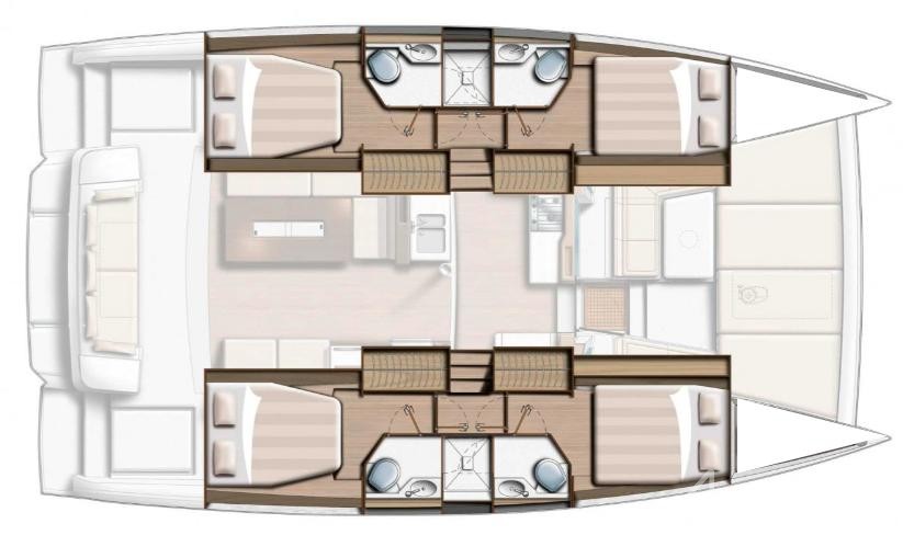 Bali 4.2 - Yacht Charter Sailica