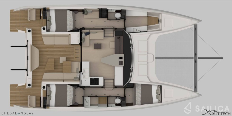 Nautitech 44 - Yacht Charter Sailica