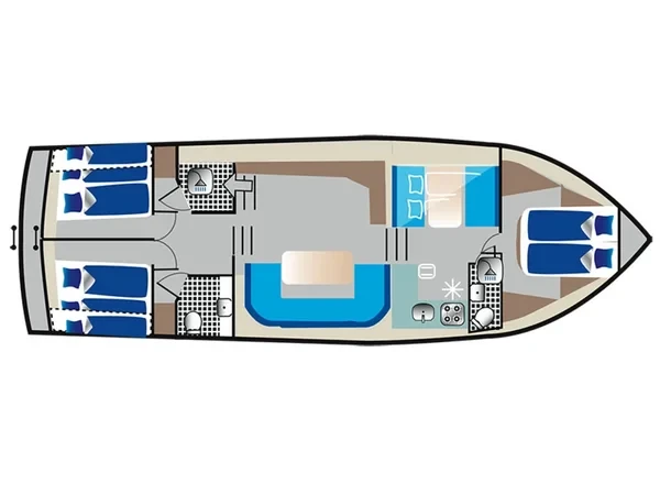 Pedro Levanto 44 - Yacht Charter Sailica