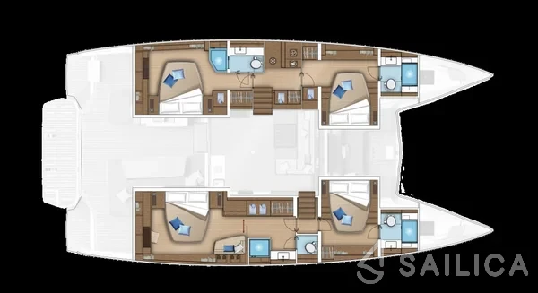 Lagoon 55 - Yacht Charter Sailica