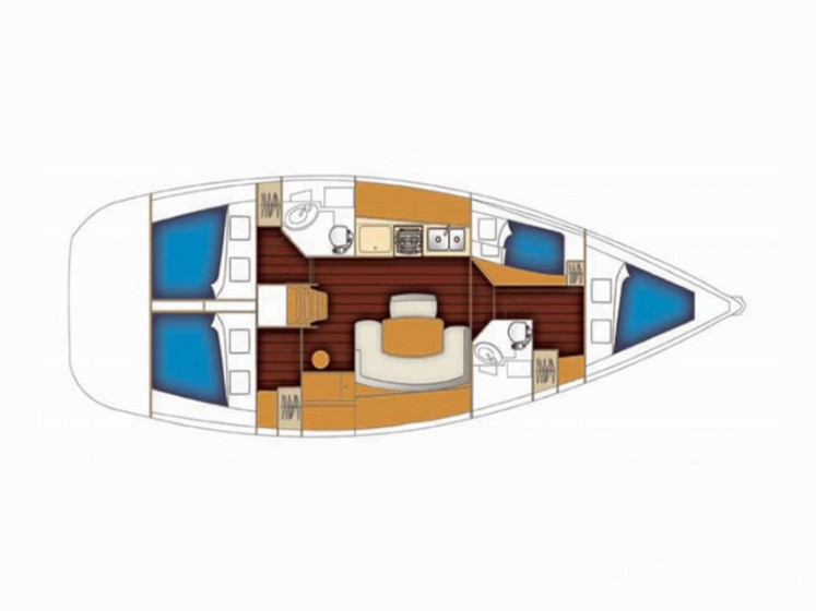 Cyclades 43.4 - Yacht Charter Sailica