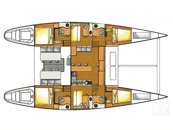 Lagoon 570 - Yacht Charter Sailica