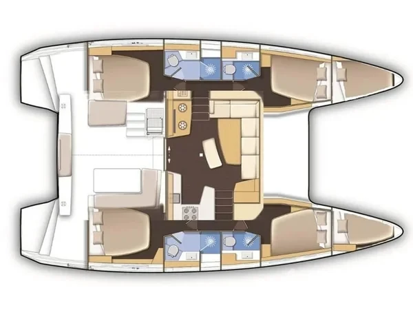 Lagoon 42 - Yacht Charter Sailica