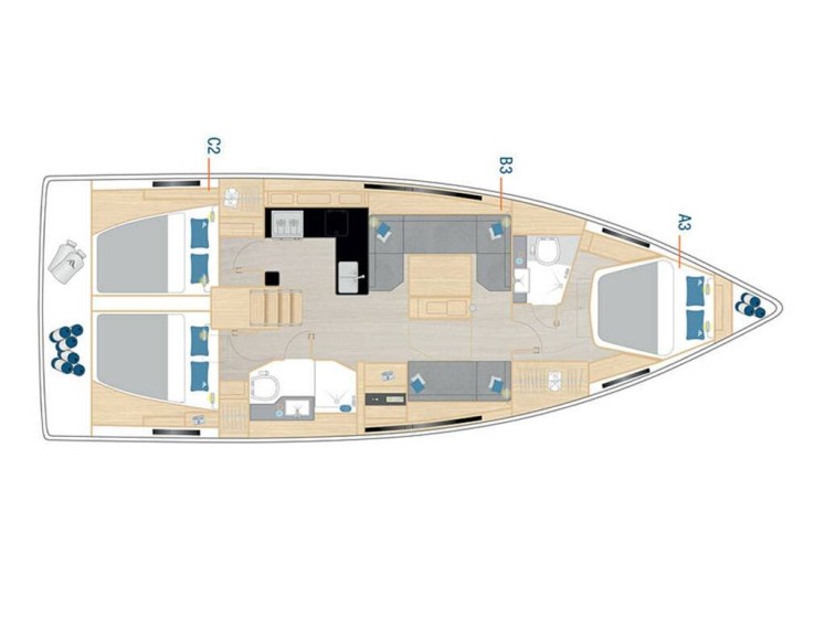 Hanse 410 - Yacht Charter Sailica