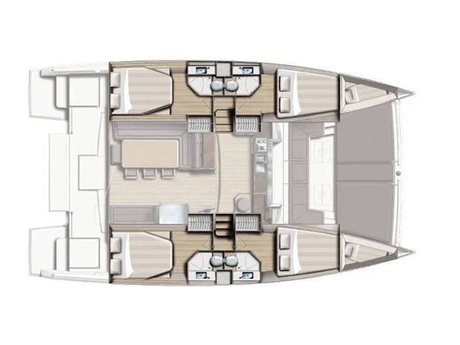 Bali 4.1 - Yacht Charter Sailica