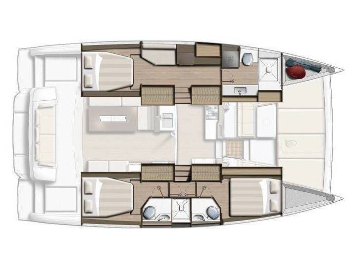 Bali 4.2 - Yacht Charter Sailica