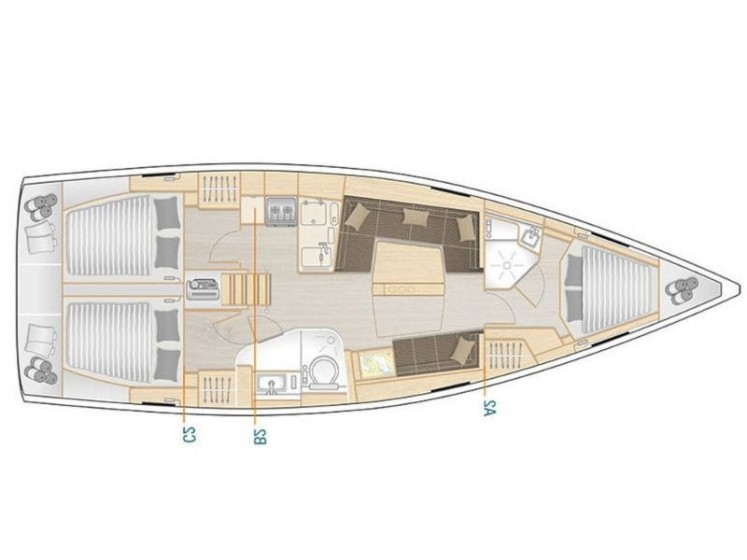 Hanse 418 - Yacht Charter Sailica