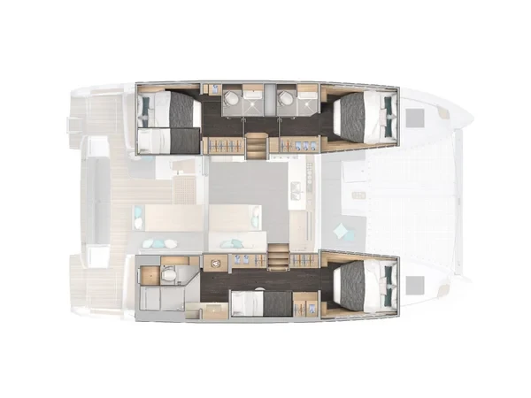 Lagoon 43 Power - Yacht Charter Sailica