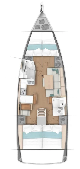 Sun Odyssey 440 - Yacht Charter Sailica