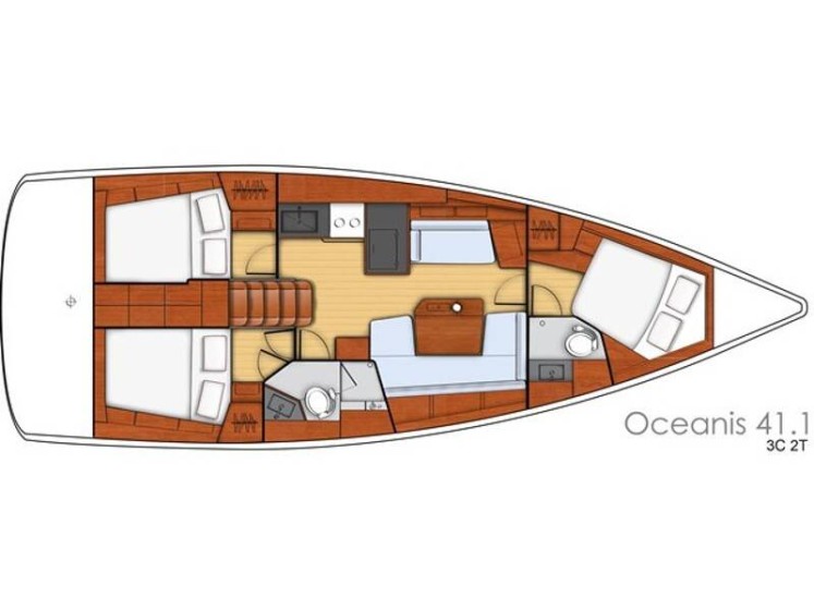 Oceanis 41.1 - Yacht Charter Sailica