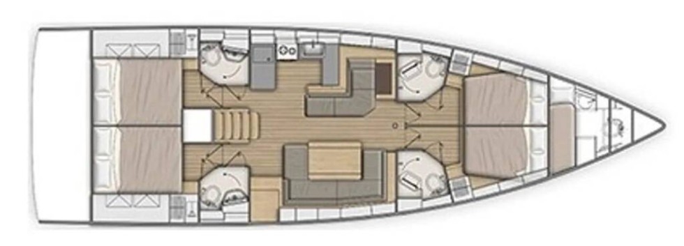 Oceanis 51.1 - Yacht Charter Sailica