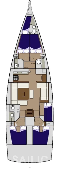 Dufour 56  - Yacht Charter Sailica