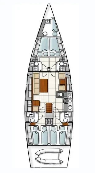 Hanse 540e - Yacht Charter Sailica