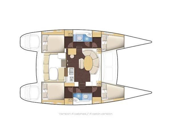 Lagoon 380 S2 - Yacht Charter Sailica