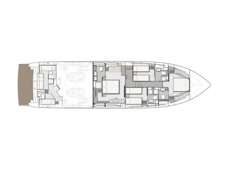 Ferretti 780 - Yacht Charter Sailica