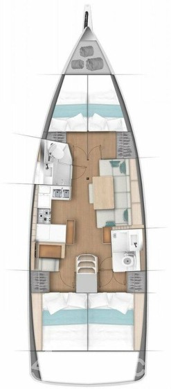 Sun Odyssey 440 - Yacht Charter Sailica