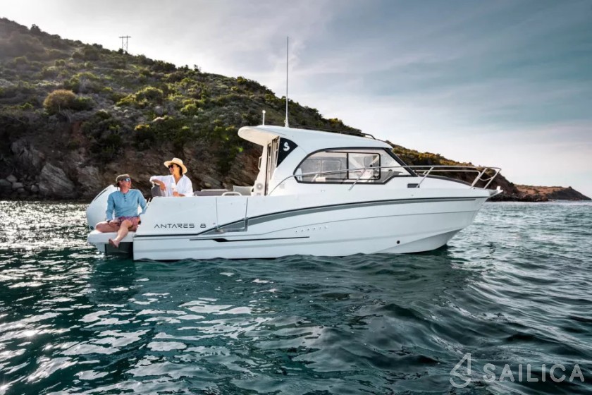 Antares 8 OB - Yacht Charter Sailica